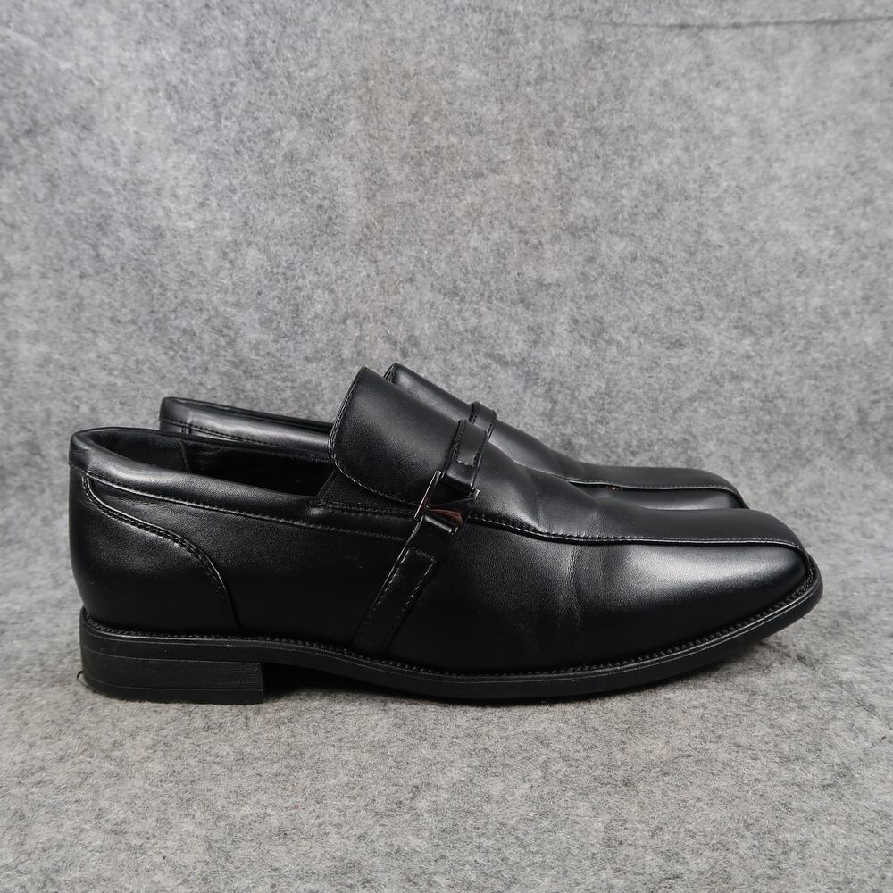 Perry Ellis Shoes Big Kids 6 Lucas Loafers Dress Slip On Formal Classic Black